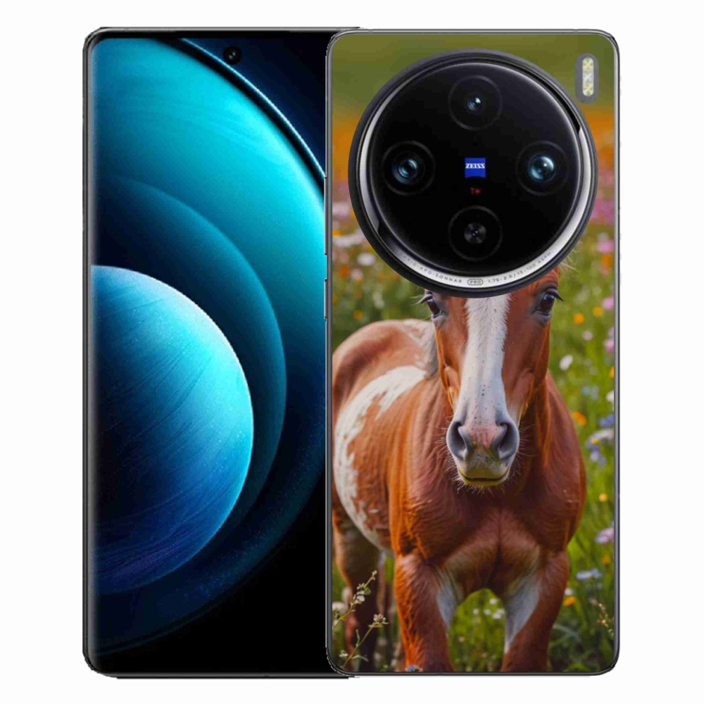 mmCase gél tok a Vivo X100 Pro 5G-hez – aranyos csikó