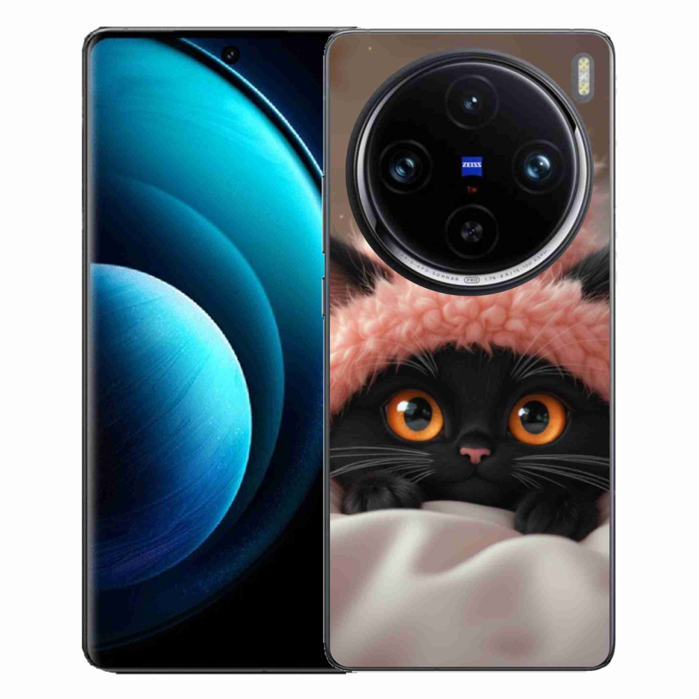 mmCase gél tok a Vivo X100 Pro 5G-hez – aranyos cica 7