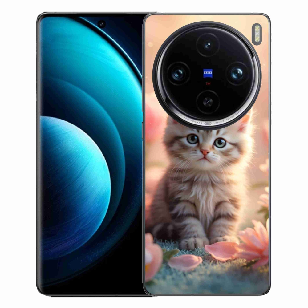 mmCase gél tok a Vivo X100 Pro 5G-hez – aranyos cica 8