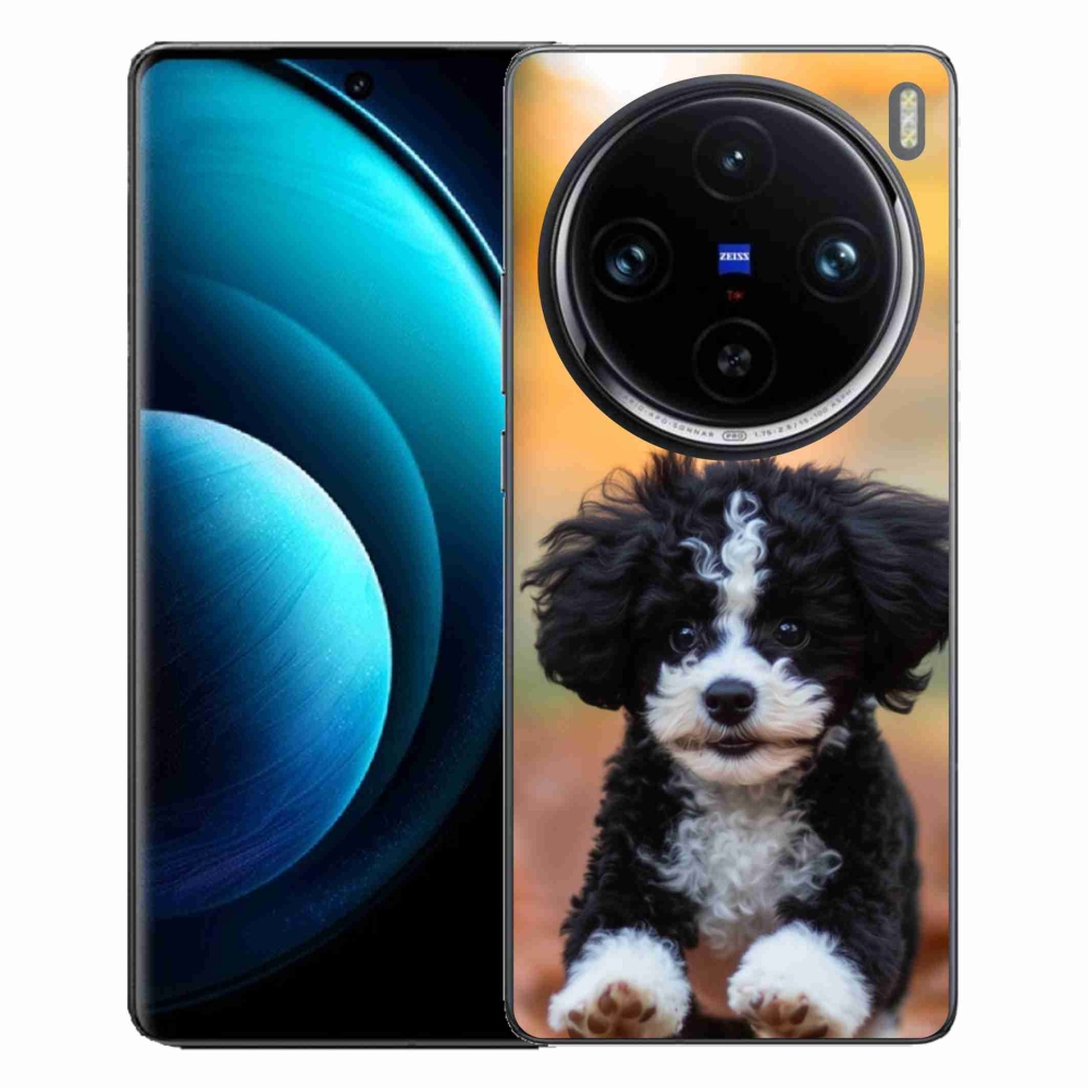 mmCase gél tok a Vivo X100 Pro 5G-hez – aranyos kiskutya 2