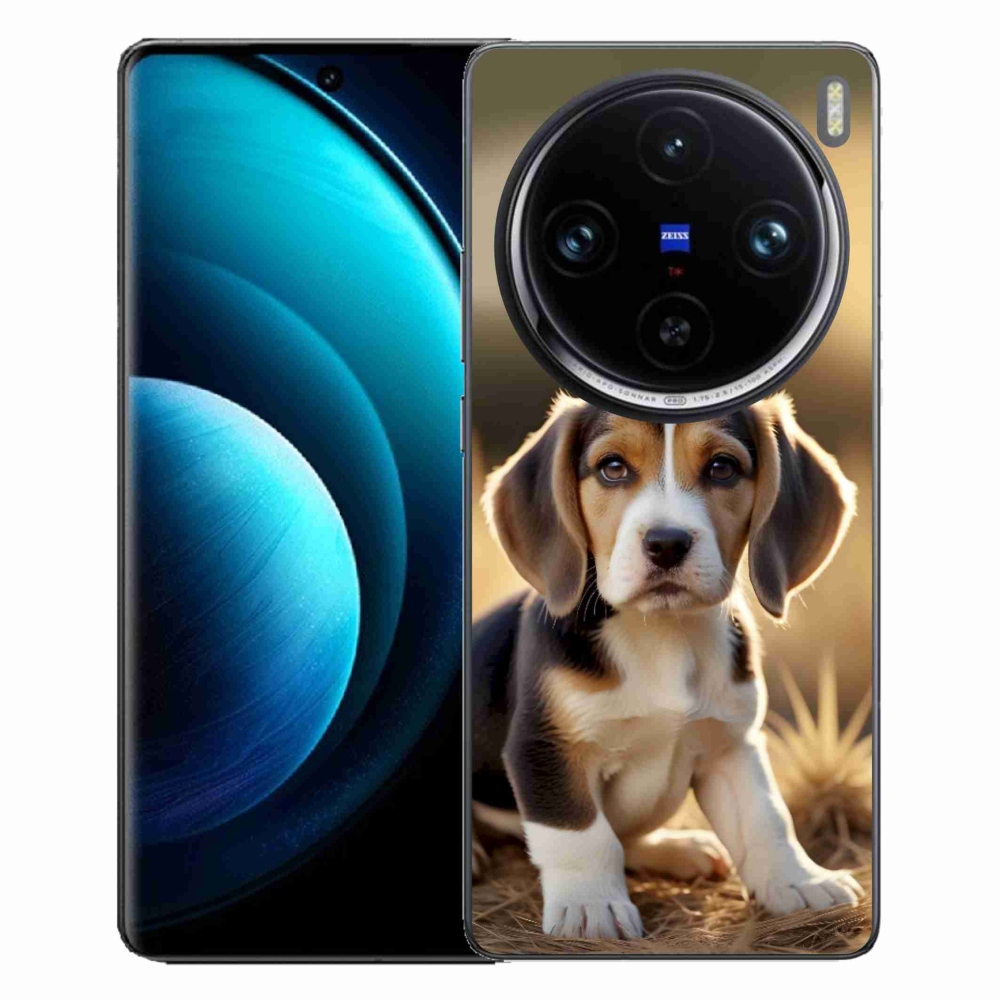mmCase gél tok a Vivo X100 Pro 5G-hez – aranyos beagle