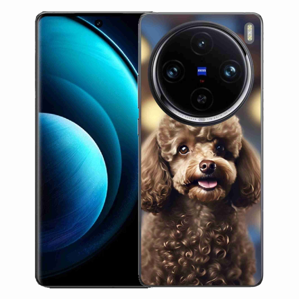 mmCase gél tok a Vivo X100 Pro 5G-hez – aranyos pudli