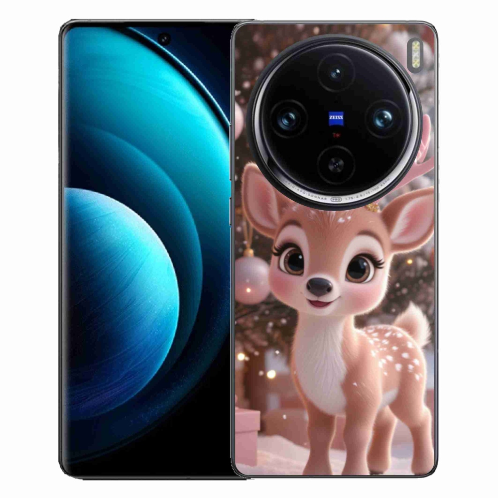 mmCase géltok a Vivo X100 Pro 5G-hez – aranyos rénszarvas