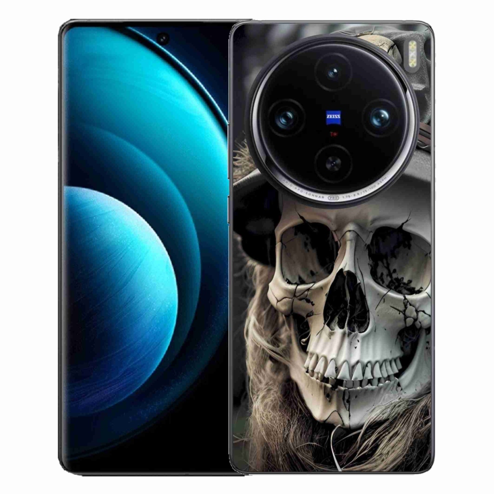 mmCase géltok a Vivo X100 Pro 5G-hez – sötét koponya
