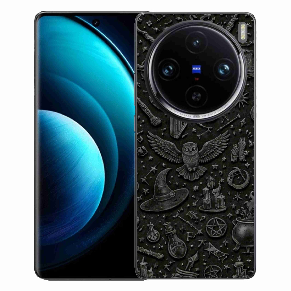 mmCase gélhuzat a Vivo X100 Pro 5G-hez – sötét varázslatos világ