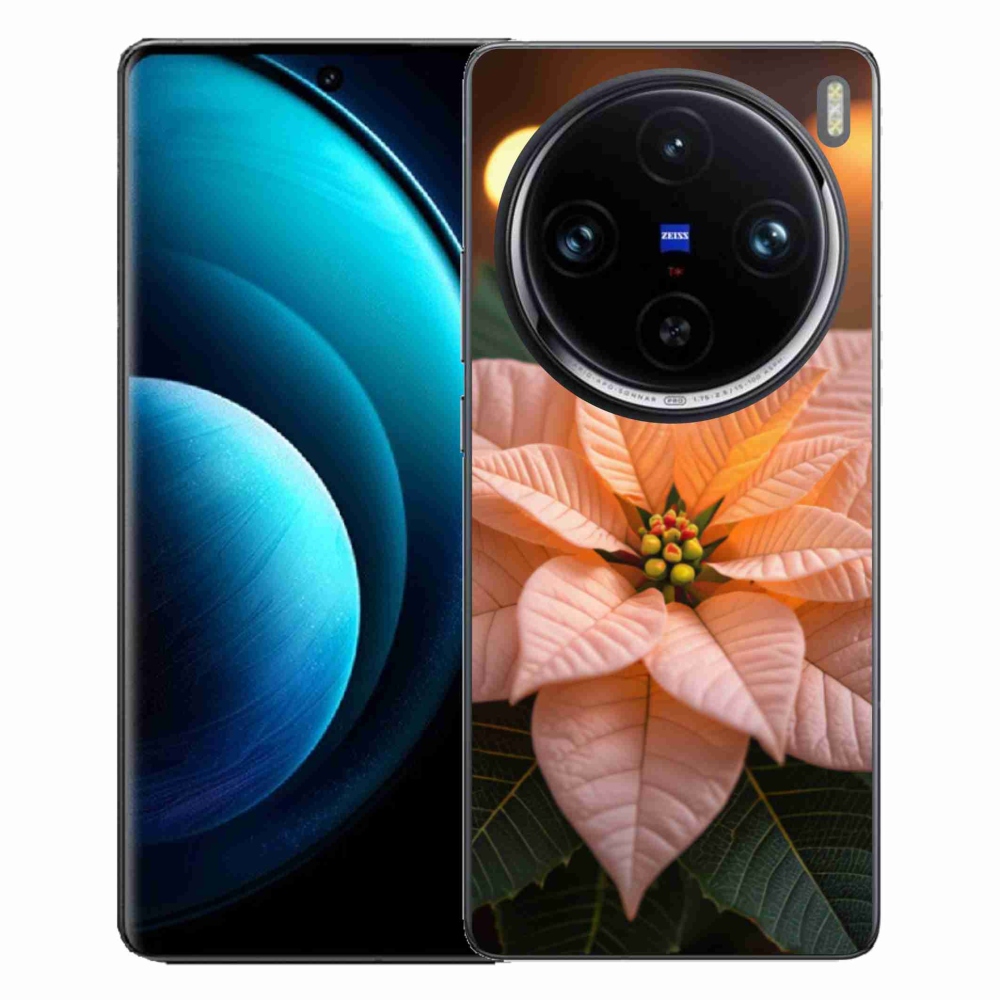 mmCase gélhuzat a Vivo X100 Pro 5G-hez – karácsonyi csillag