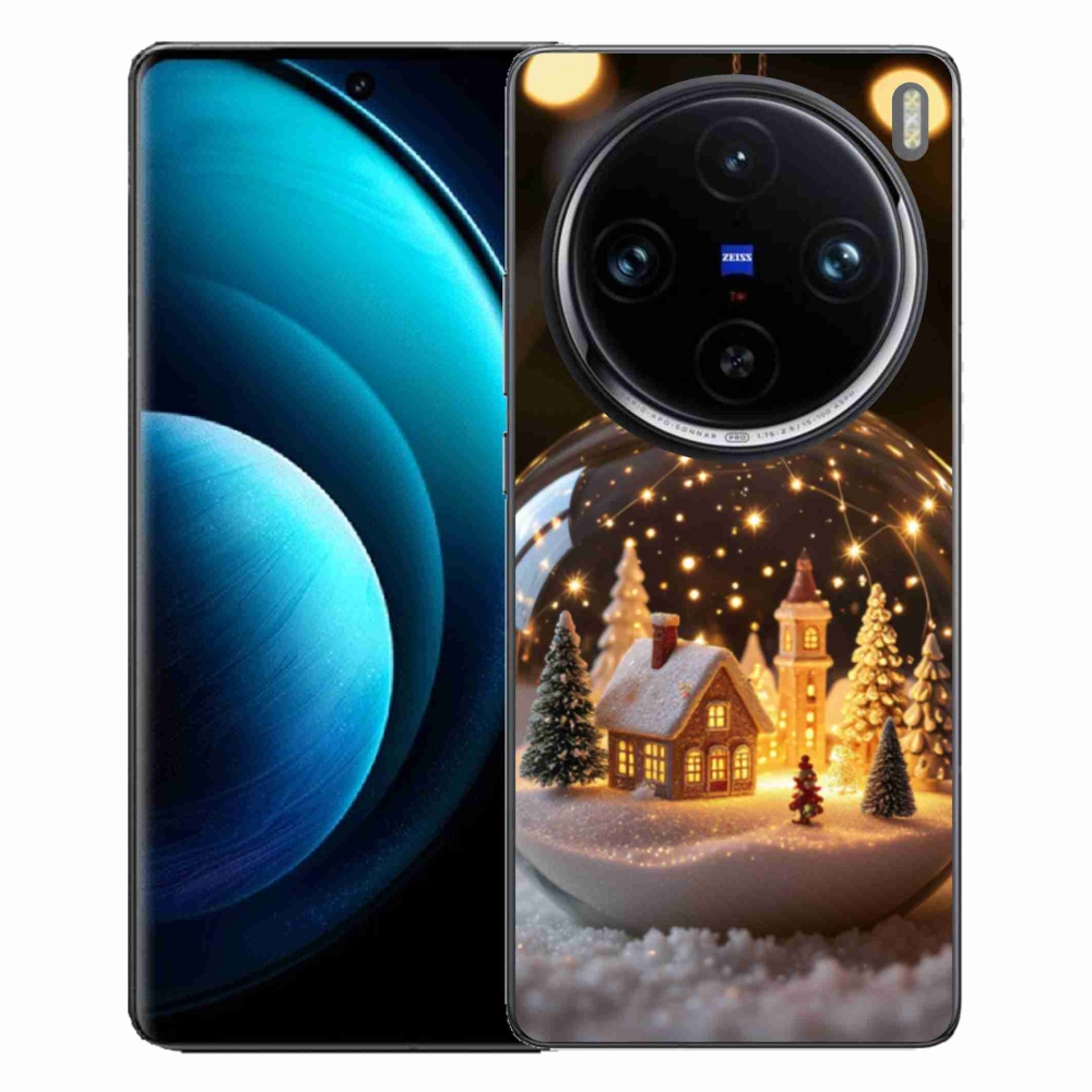 mmCase géltok a Vivo X100 Pro 5G-hez – karácsonyi gömb 3