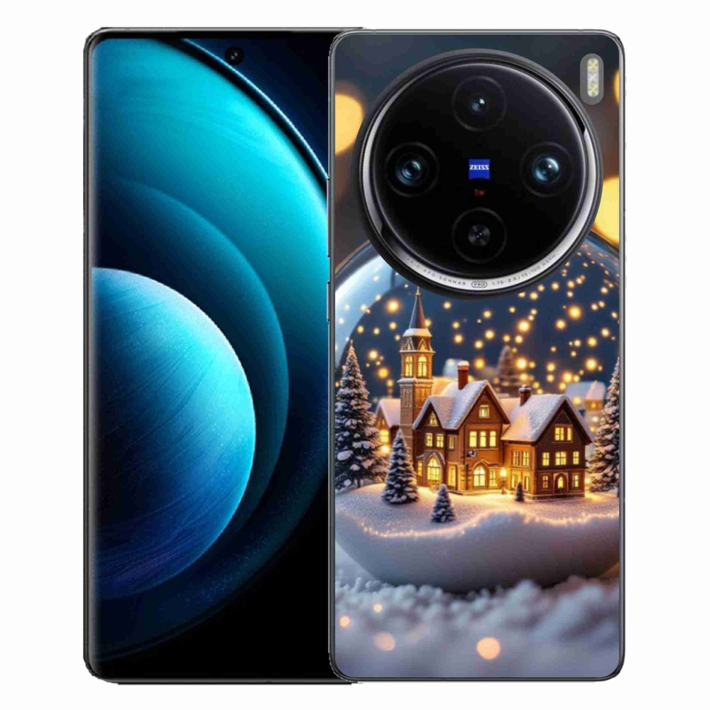 mmCase géltok a Vivo X100 Pro 5G-hez – karácsonyi gömb 4