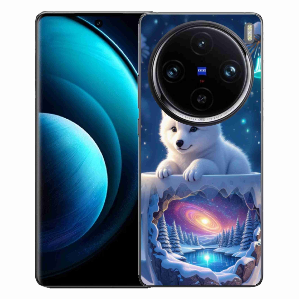 mmCase gél tok a Vivo X100 Pro 5G-hez – karácsonyi kiskutya