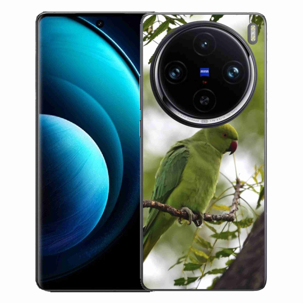 mmCase géltok a Vivo X100 Pro 5G-hez – zöld papagáj