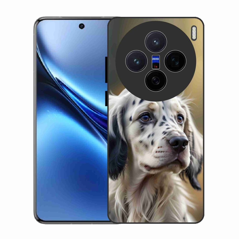 Zselés borítás mmCase a Vivo X200 5G készülékhez - English Setter