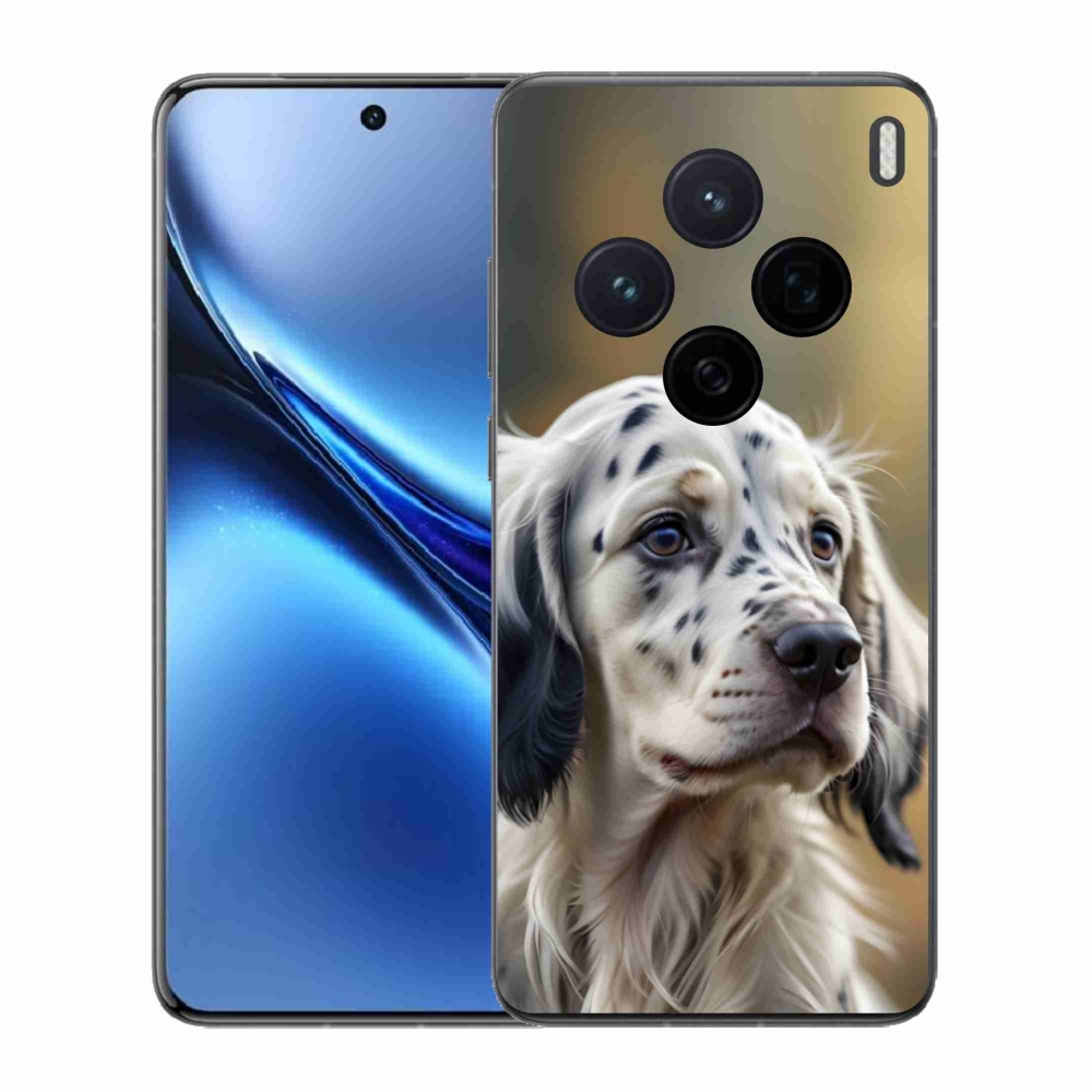 Zselés borítás mmCase a Vivo X200 5G készülékhez - English Setter