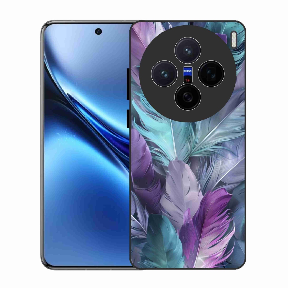 Zselés borítás mmCase a Vivo X200 5G-hez - színes toll 2