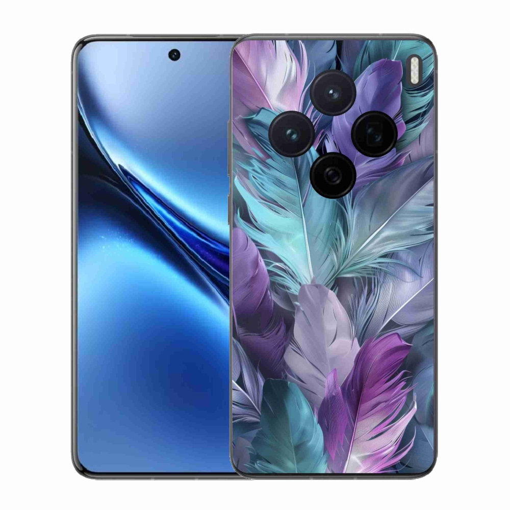 Zselés borítás mmCase a Vivo X200 5G-hez - színes toll 2