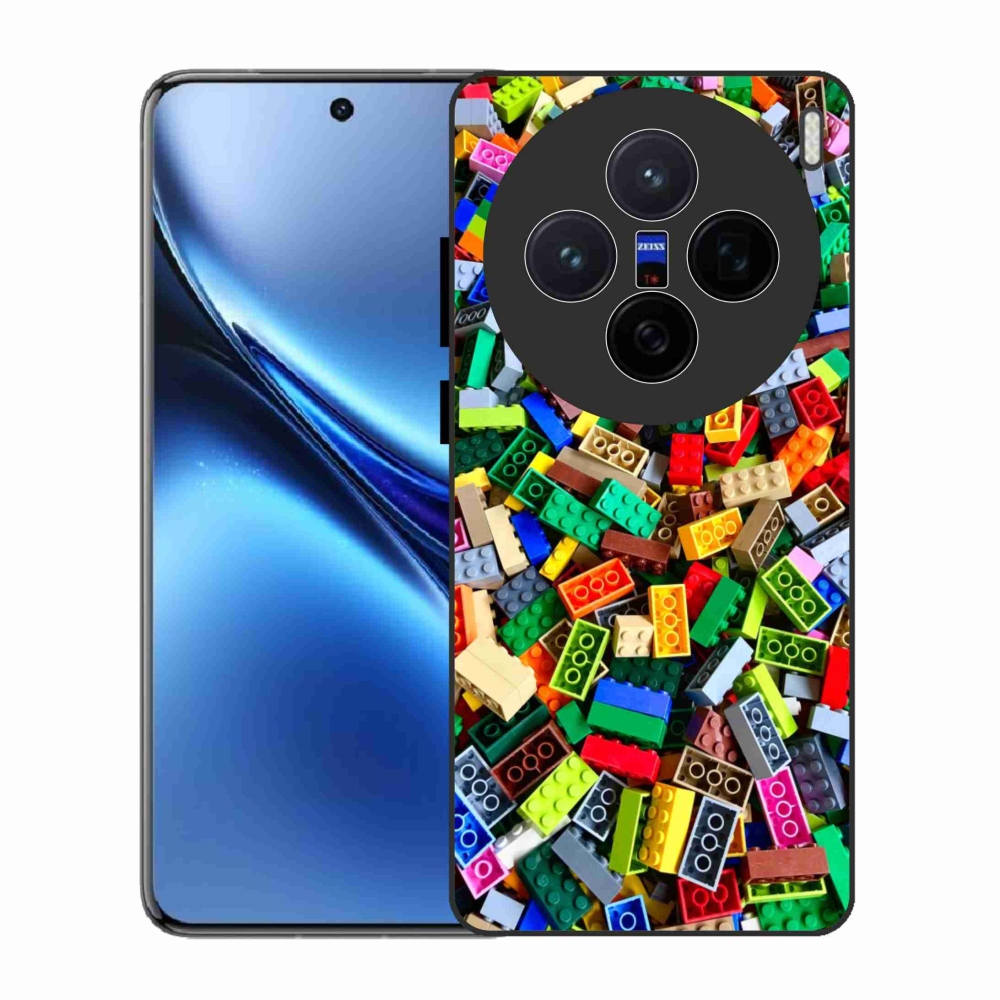 Gélburkolat mmCase a Vivo X200 5G-hez - színes építőelemek