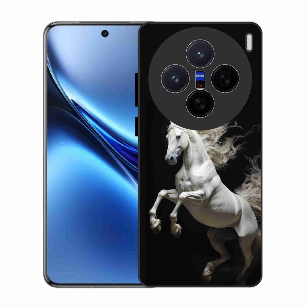 Zselés borítás mmCase Vivo X200 5G - fehér ló 4