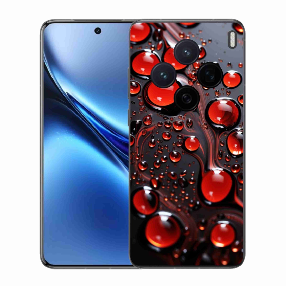 Zselés borítás mmCase Vivo X200 5G - piros csepp 2