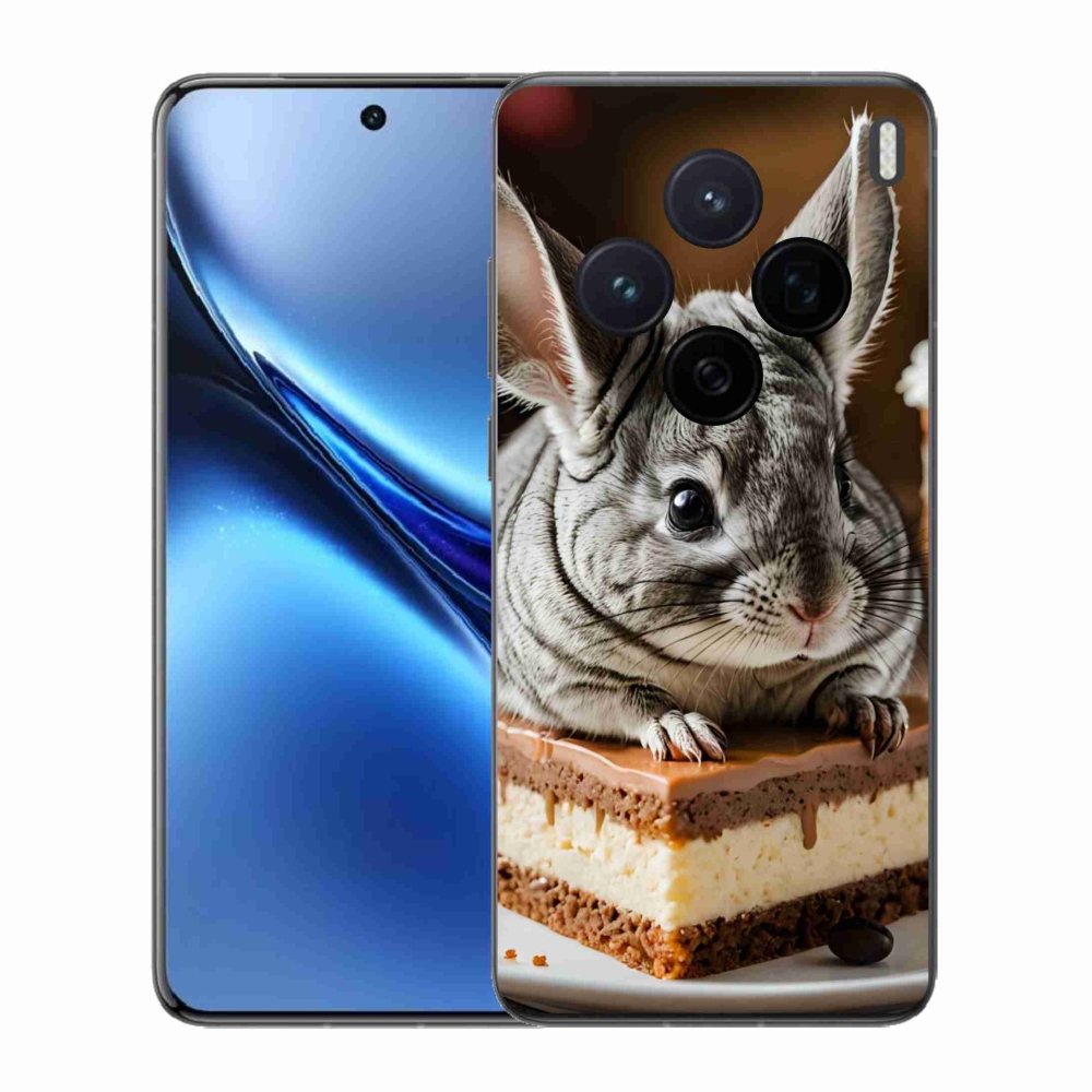 Zselés borítás mmCase a Vivo X200 5G készülékhez - csincsilla