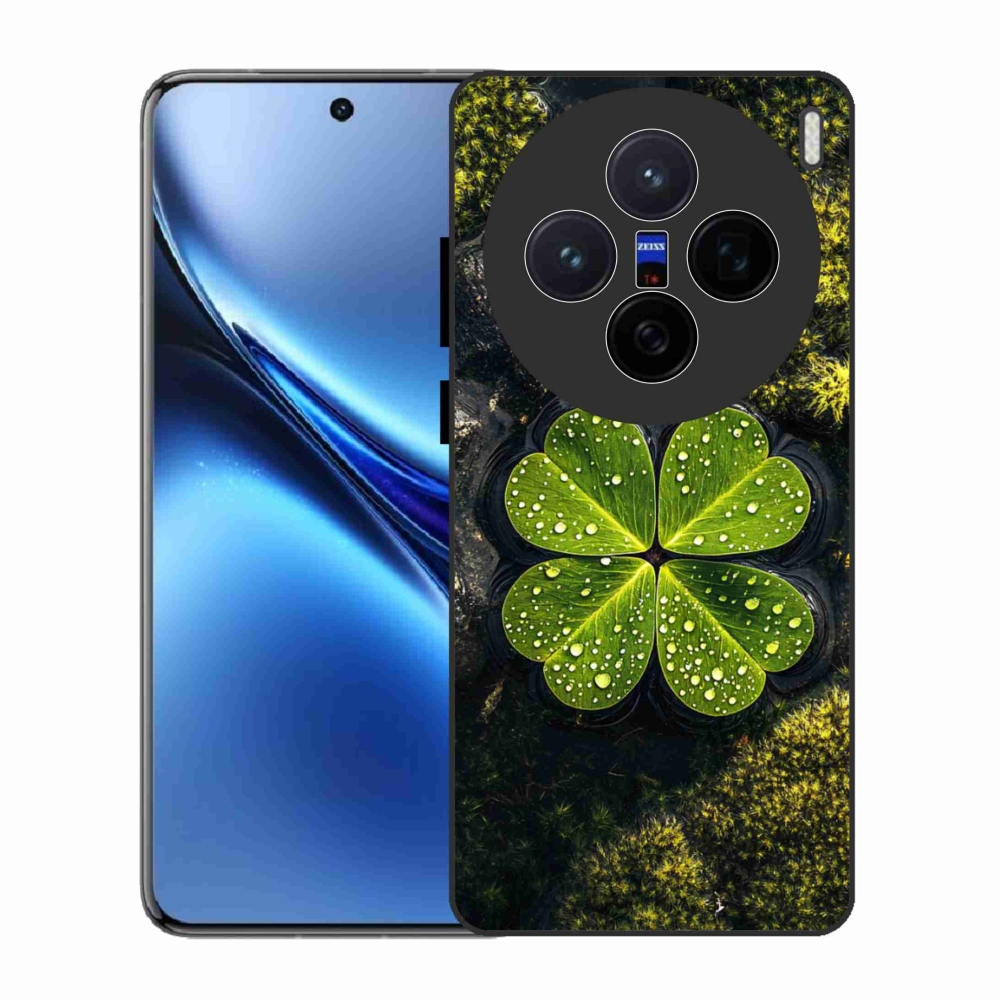 Zselés borítás mmCase a Vivo X200 5G-hez - négylevelű lóhere