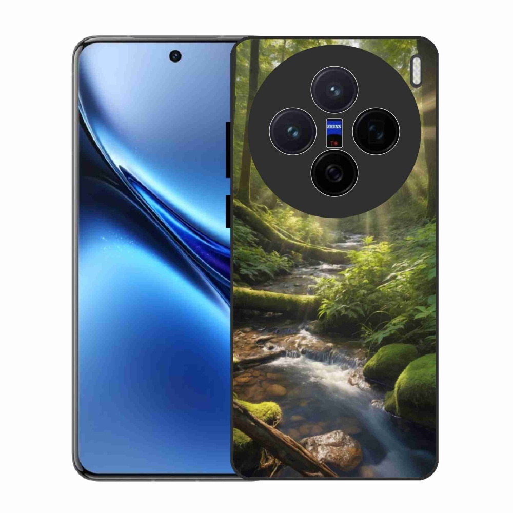 Zselés borítás mmCase a Vivo X200 5G-hez - erdő mélysége