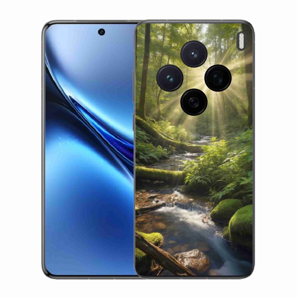 Zselés borítás mmCase a Vivo X200 5G-hez - erdő mélysége