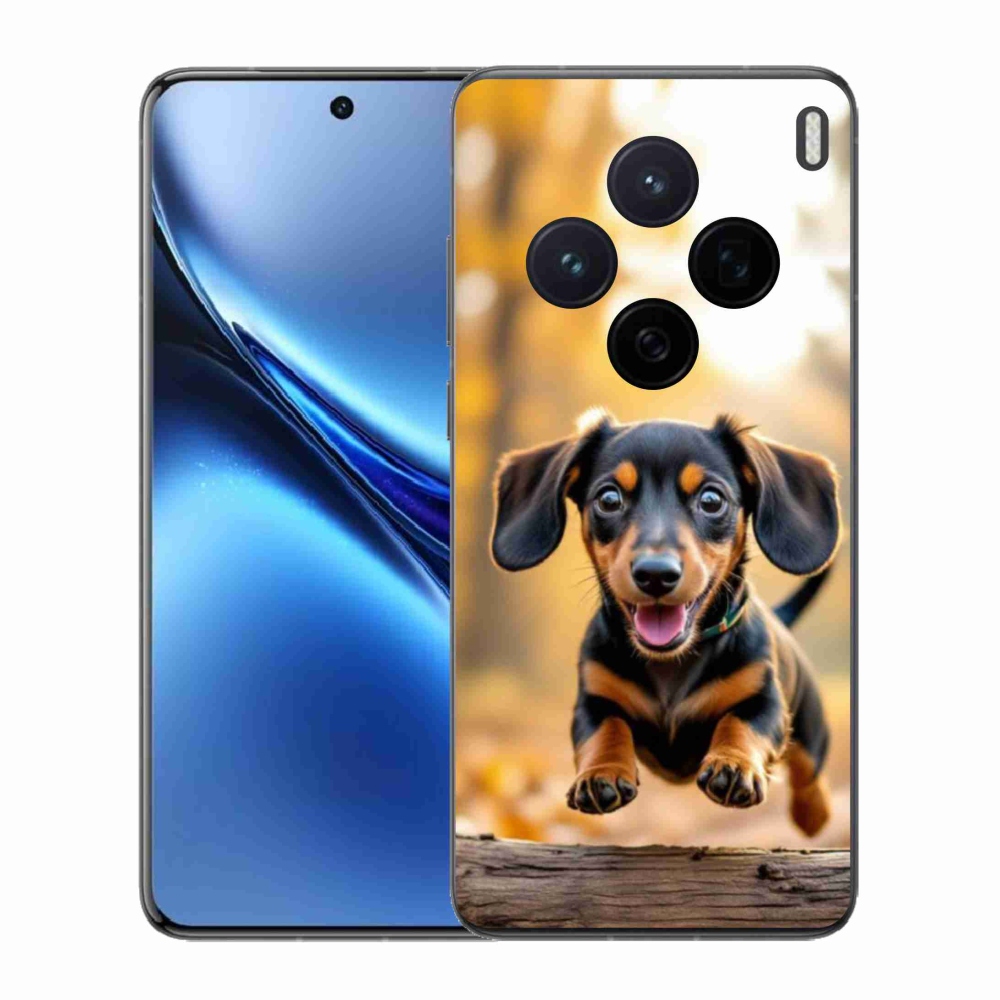 Zselés borítás mmCase a Vivo X200 5G-hez - tacskó 2