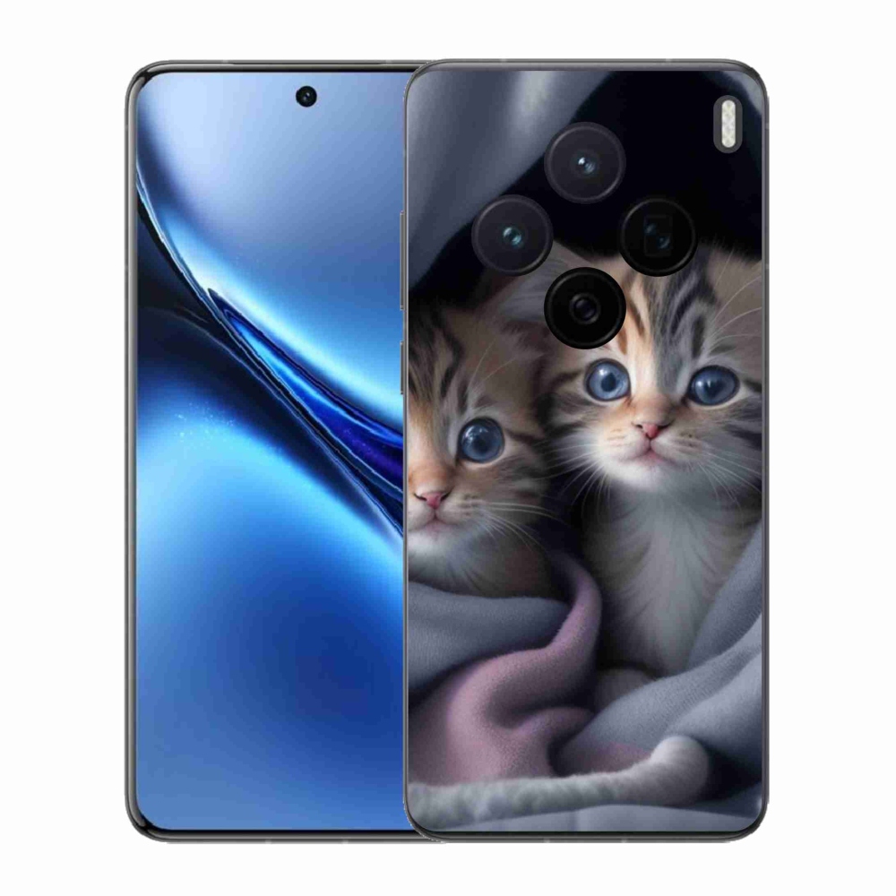 Zselés borítás mmCase a Vivo X200 5G készülékhez - cat duo 2