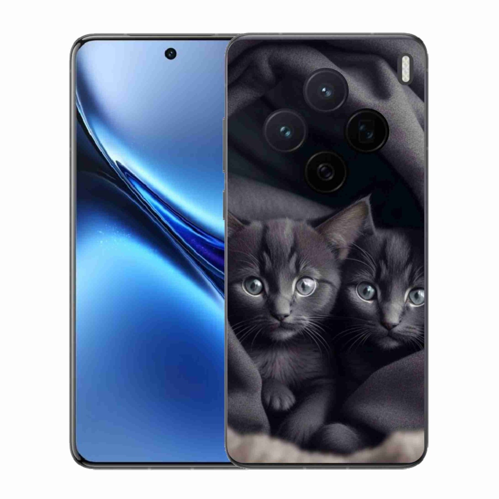 Zselés borítás mmCase a Vivo X200 5G-hez - cat duo