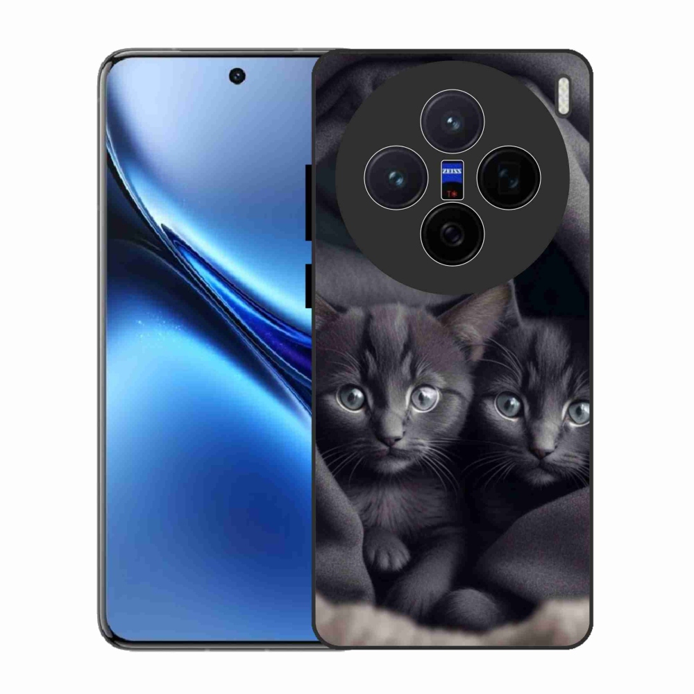 Zselés borítás mmCase a Vivo X200 5G-hez - cat duo