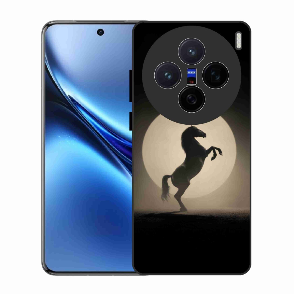 Zselés borítás mmCase a Vivo X200 5G-hez - ló sziluettben