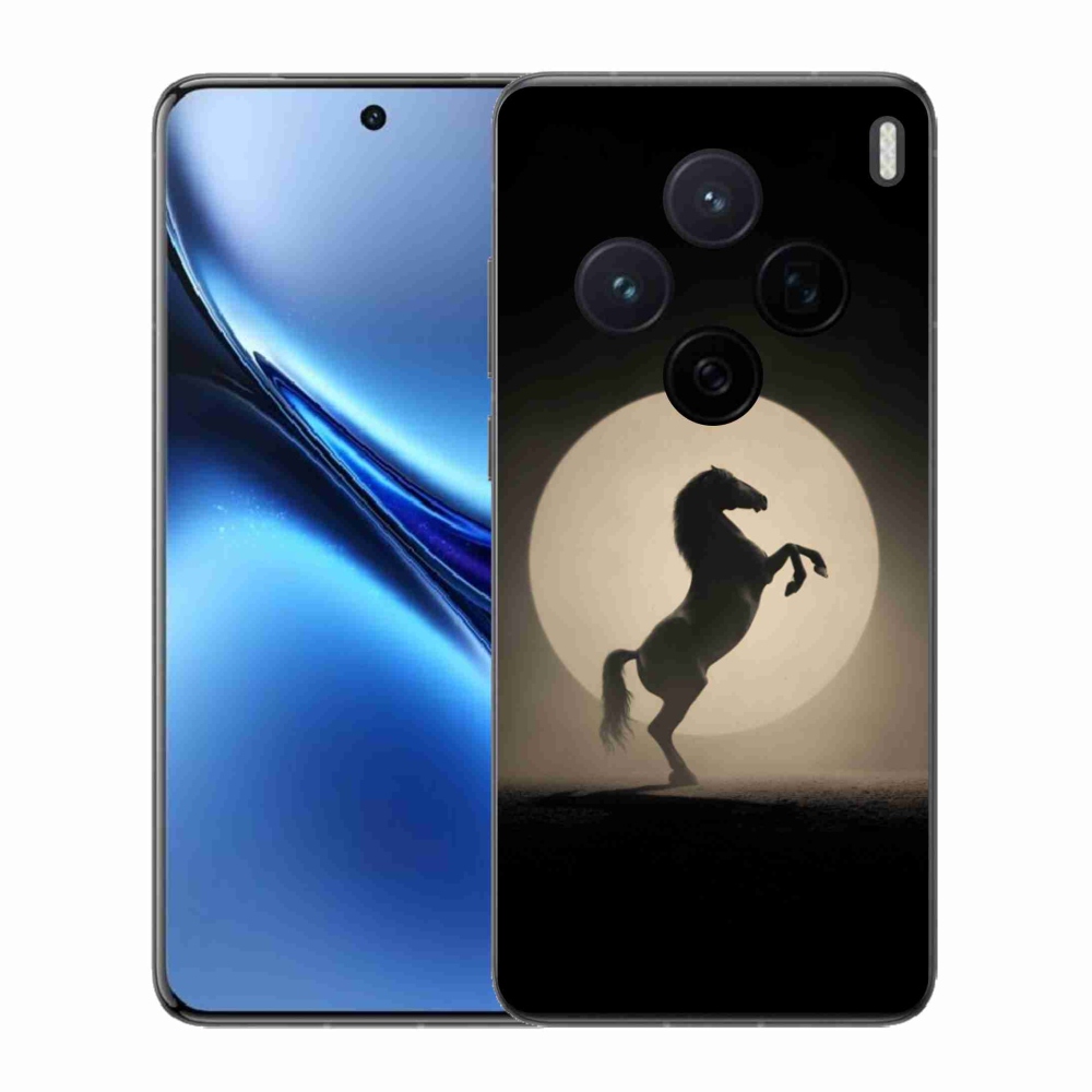 Zselés borítás mmCase a Vivo X200 5G-hez - ló sziluettben