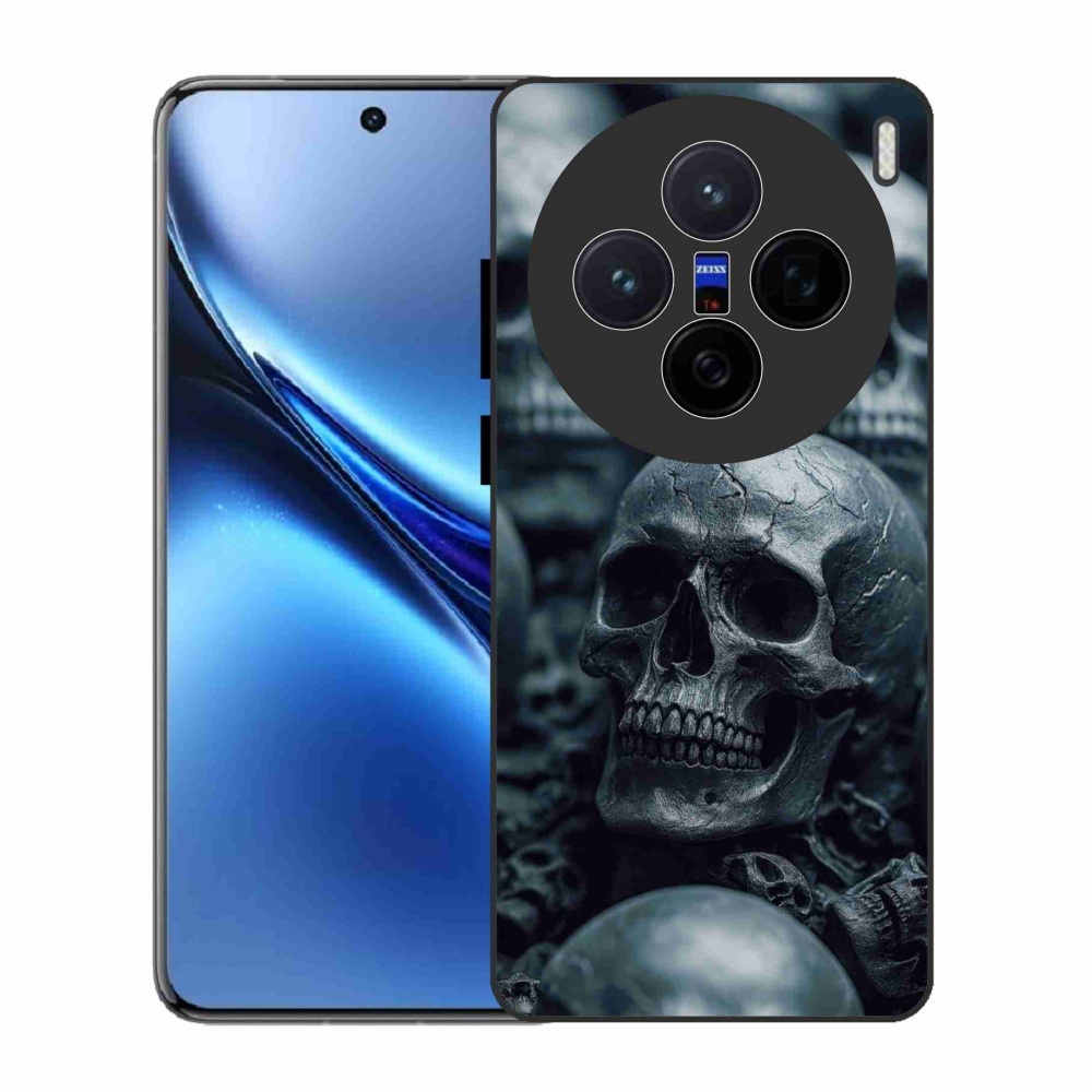 Zselés borítás mmCase a Vivo X200 5G-hez - koponya 2