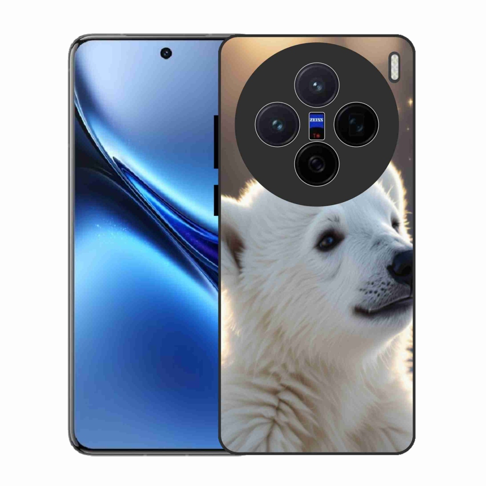 Zselés borítás mmCase a Vivo X200 5G készülékhez - jegesmedve