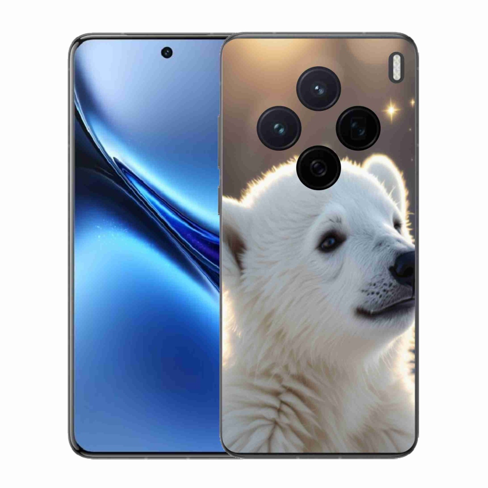 Zselés borítás mmCase a Vivo X200 5G készülékhez - jegesmedve