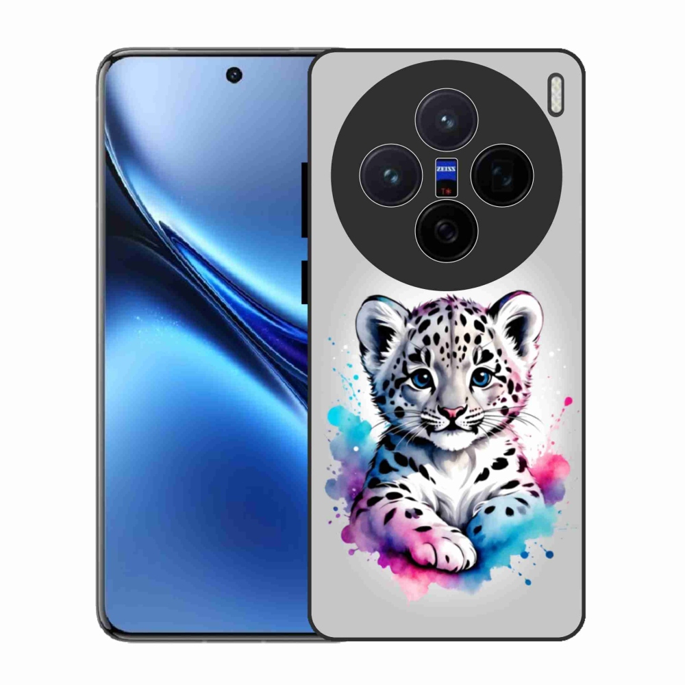 Zselés borítás mmCase a Vivo X200 5G készülékhez - leopárd kölyök