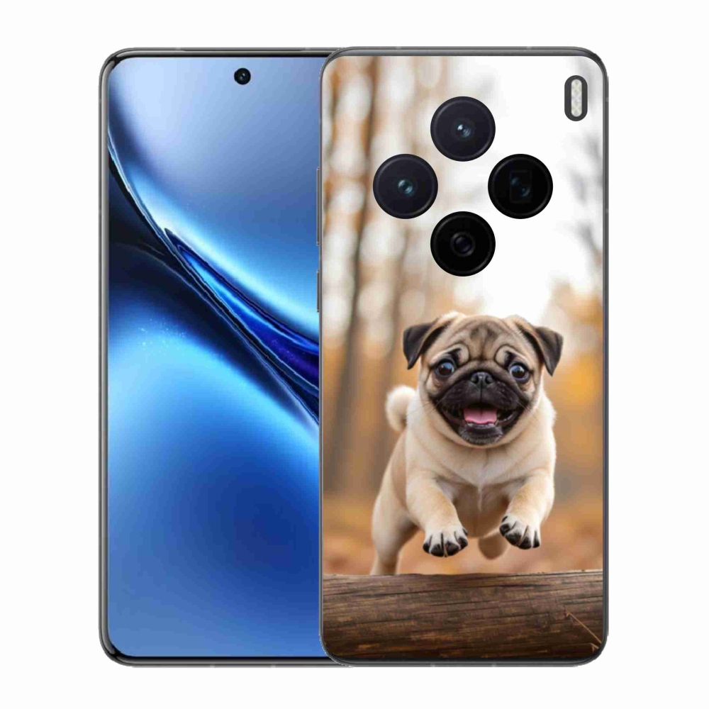 Zselés borítás mmCase a Vivo X200 5G-hez - mopsz 2