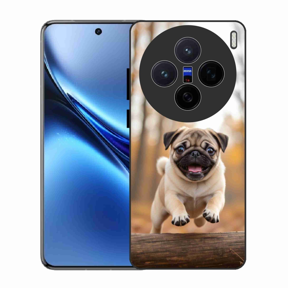 Zselés borítás mmCase a Vivo X200 5G-hez - mopsz 2