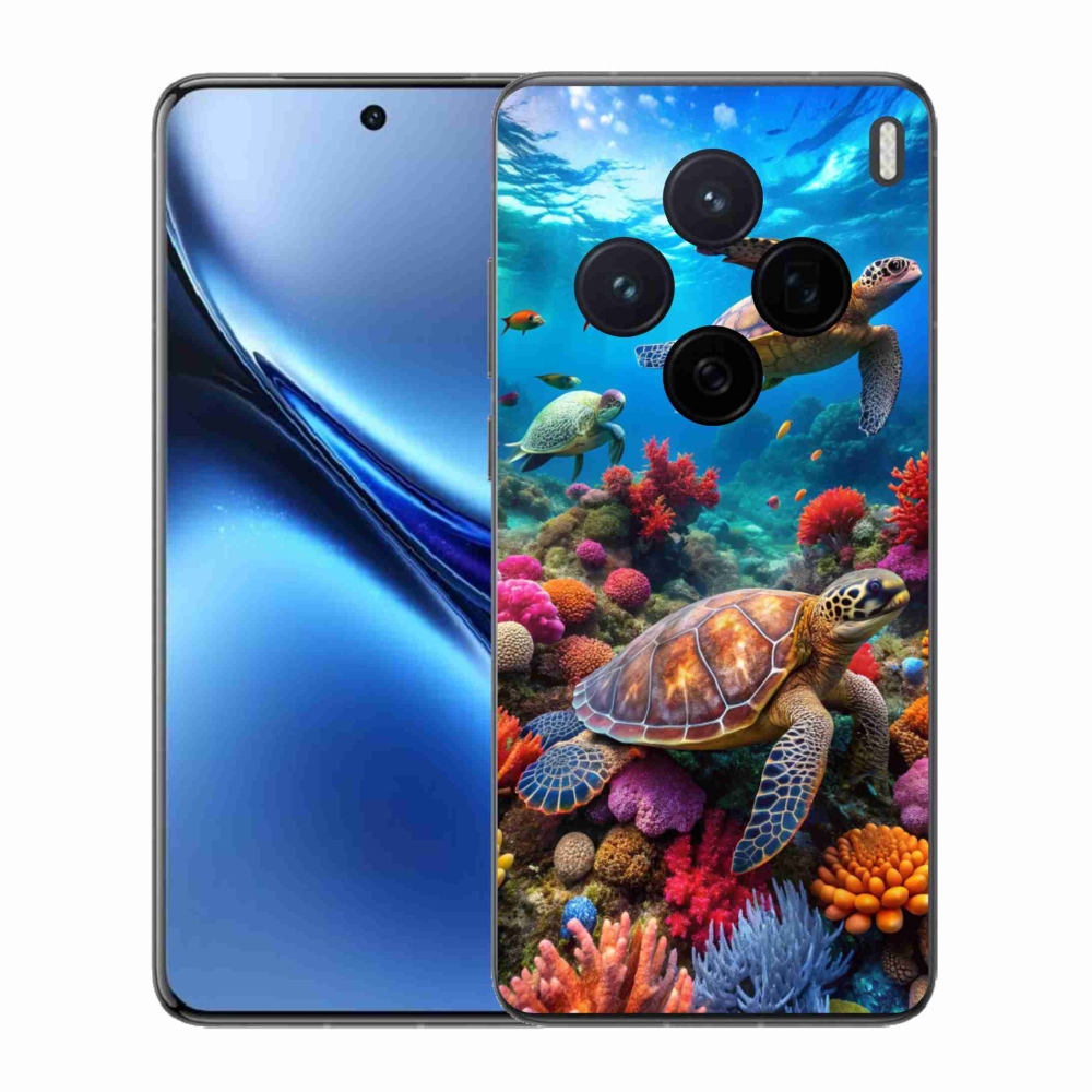 Zselés borítás mmCase a Vivo X200 5G készülékhez - Sea World 2