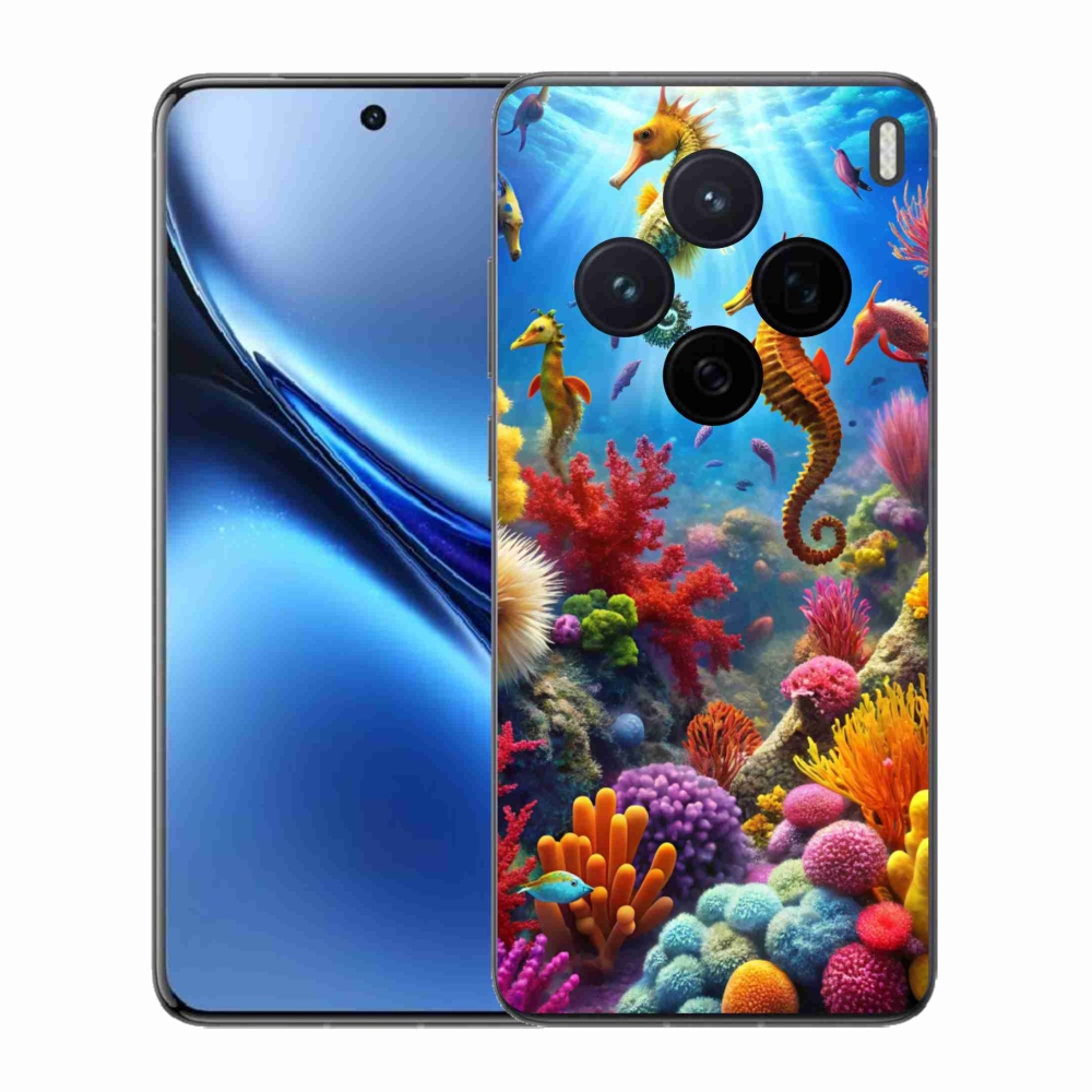 Zselés borítás mmCase a Vivo X200 5G készülékhez - Sea World 3