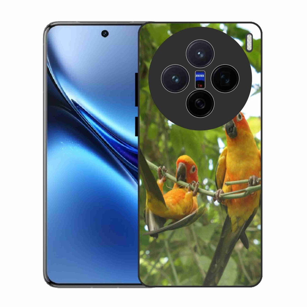 Gél borítás mmCase a Vivo X200 5G-n - papagájok aratingy