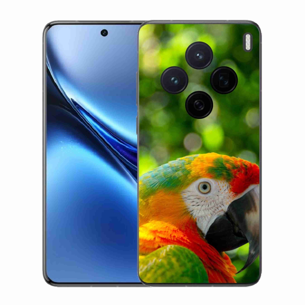 Zselés borítás mmCase a Vivo X200 5G-hez - papagáj ara 3