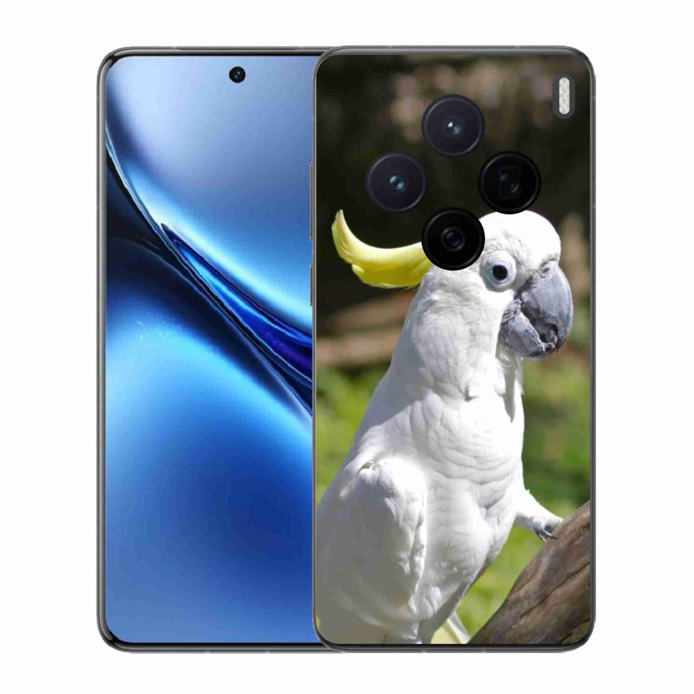 Zselés borítás mmCase a Vivo X200 5G készülékhez - papagáj kakadu 2