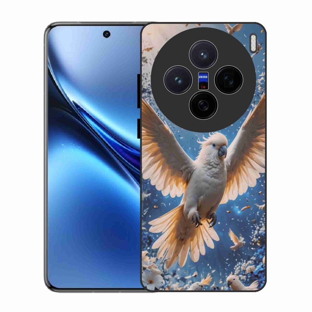 Zselés borítás mmCase a Vivo X200 5G készülékhez - papagáj kakadu