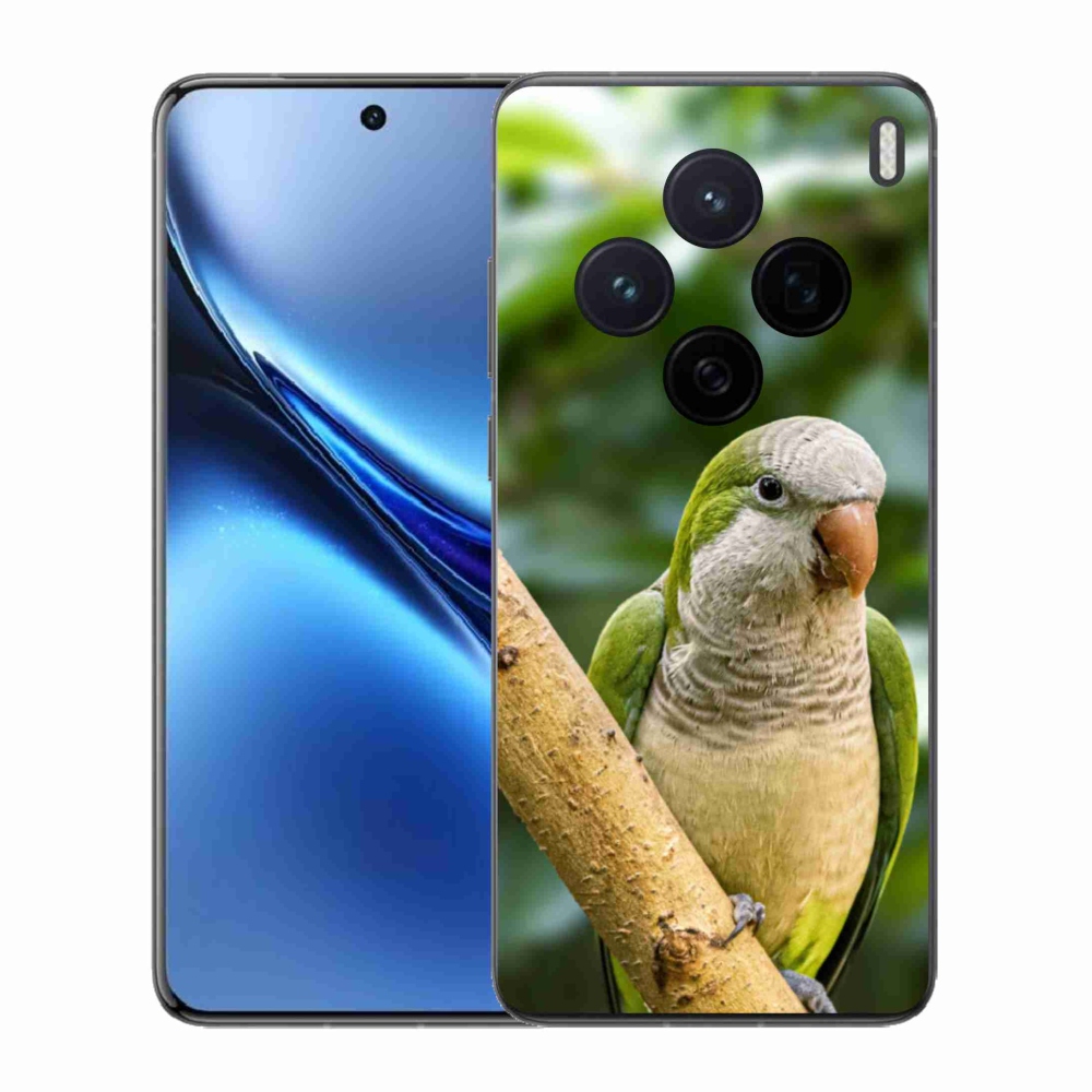 Zselés borítás mmCase a Vivo X200 5G-hez - papagáj