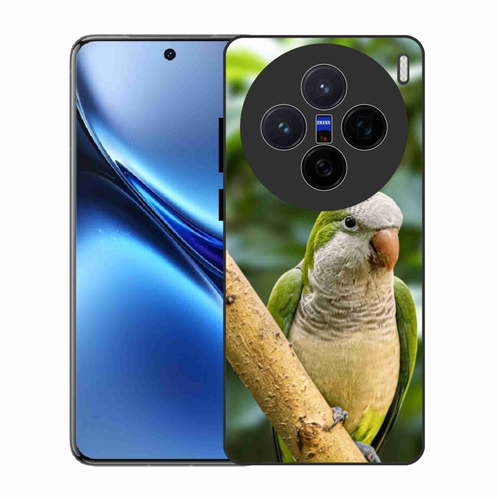 Zselés borítás mmCase a Vivo X200 5G-hez - papagáj