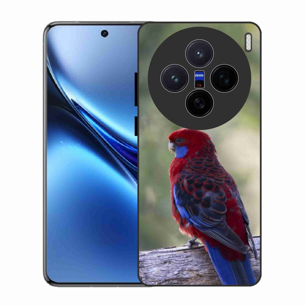 Zselés borítás mmCase a Vivo X200 5G-hez - papagáj rosela