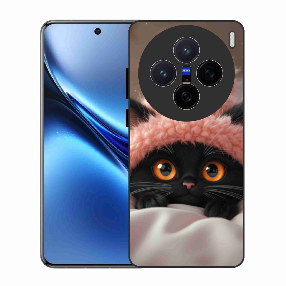 Gél borító mmCase a Vivo X200 5G készülékhez - aranyos cica 7