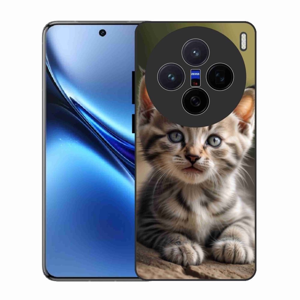 Gél borítás mmCase a Vivo X200 5G készülékhez - aranyos cica 9