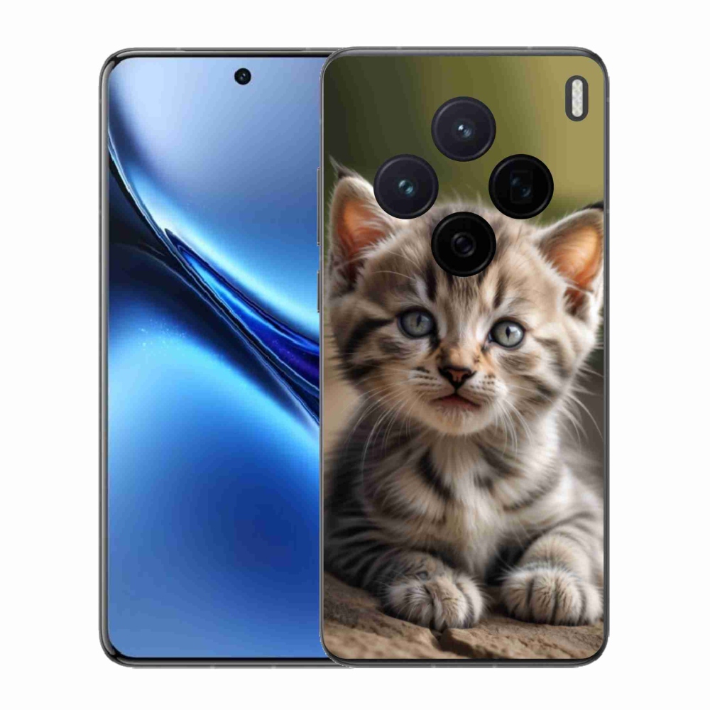 Gél borítás mmCase a Vivo X200 5G készülékhez - aranyos cica 9