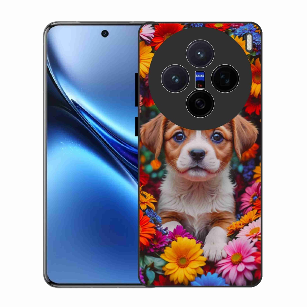 Gél borítás mmCase a Vivo X200 5G-hez - aranyos kiskutya